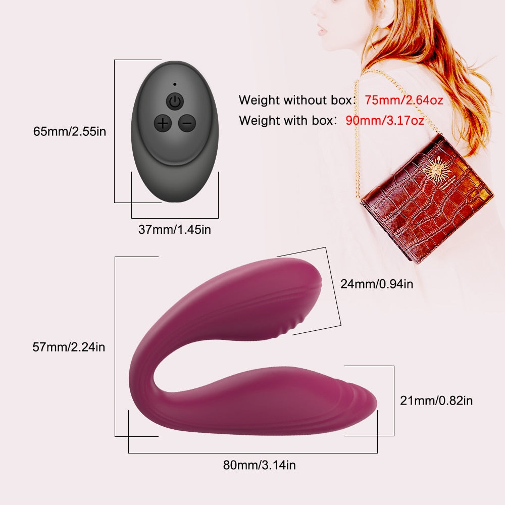 Remote Control Powerful Clitoris Vibrators for Women