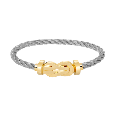 [RAFFINE]CHANCE LARGE 8 FIGURE BUCKLE NO DIAMOND BRACELET GOLD