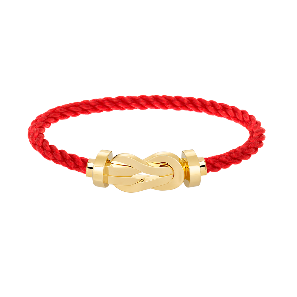 [RAFFINE]CHANCE LARGE 8 FIGURE BUCKLE NO DIAMOND BRACELET GOLD