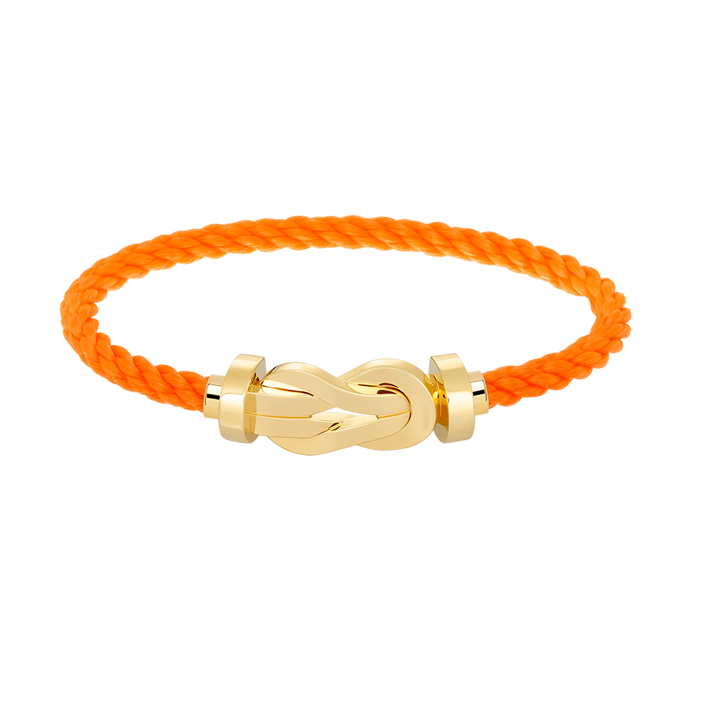 [RAFFINE]CHANCE LARGE 8 FIGURE BUCKLE NO DIAMOND BRACELET GOLD