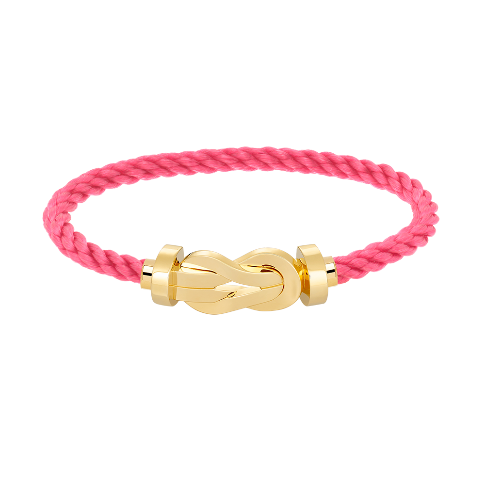 [RAFFINE]CHANCE LARGE 8 FIGURE BUCKLE NO DIAMOND BRACELET GOLD