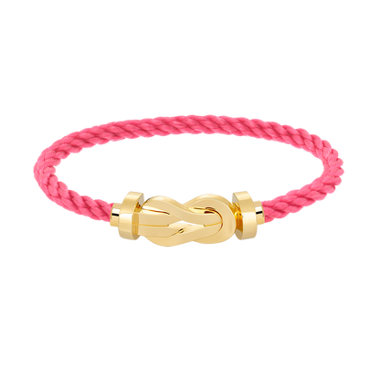 [RAFFINE]CHANCE LARGE 8 FIGURE BUCKLE NO DIAMOND BRACELET GOLD