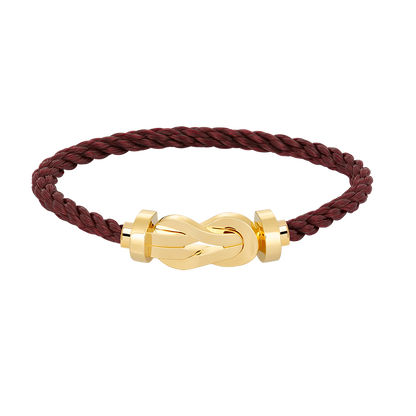 [RAFFINE]CHANCE LARGE 8 FIGURE BUCKLE NO DIAMOND BRACELET GOLD