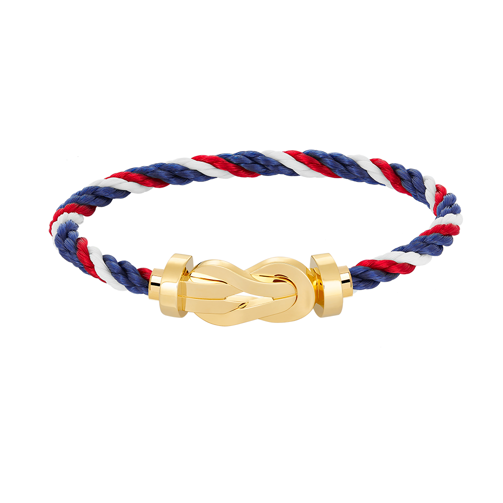 [RAFFINE]CHANCE LARGE 8 FIGURE BUCKLE NO DIAMOND BRACELET GOLD