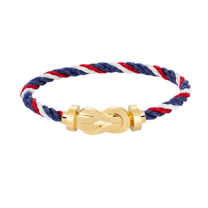 [RAFFINE]CHANCE LARGE 8 FIGURE BUCKLE NO DIAMOND BRACELET GOLD