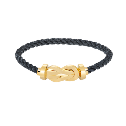 [RAFFINE]CHANCE LARGE 8 FIGURE BUCKLE NO DIAMOND BRACELET GOLD