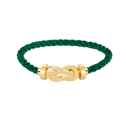 [RAFFINE]CHANCE LARGE 8 FIGURE BUCKLE NO DIAMOND BRACELET GOLD