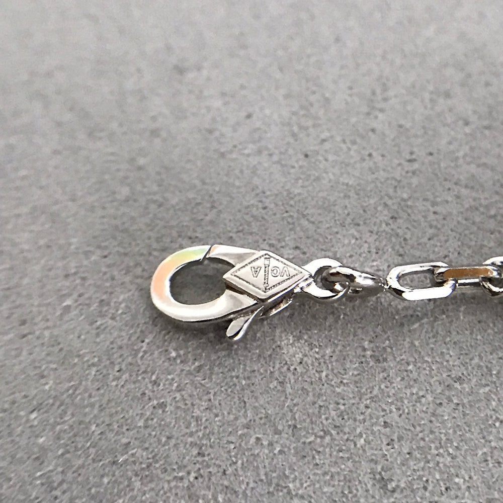 [RAFFINE] CLOVER 5 MOTIF ONYXS BRACELET COLLECTION