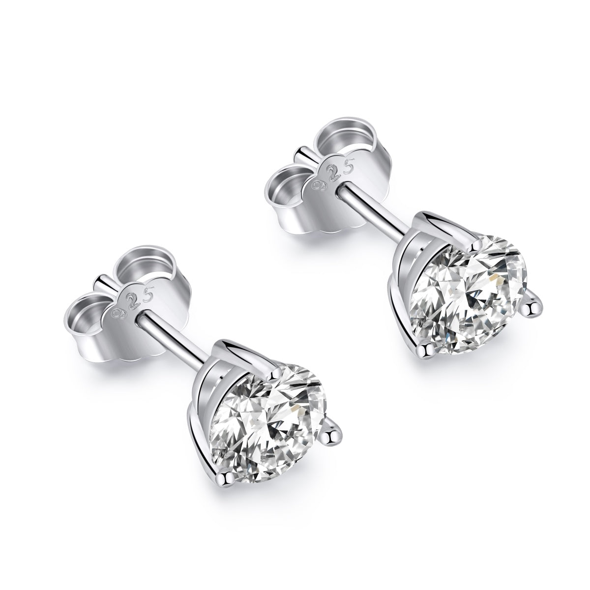 [RAFFINE]Dainty Round Shape Earrings