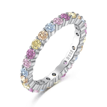 [RAFFINE]Dazzling Resplendent Round Cut Party Ring