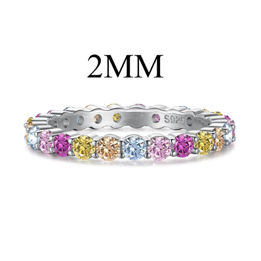 [RAFFINE]Dazzling Resplendent Round Cut Party Ring