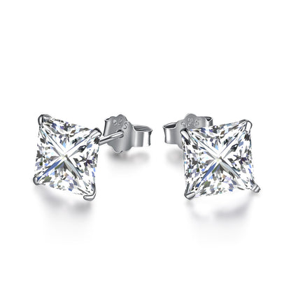 [RAFFINE]Ornate Square Shape Earrings