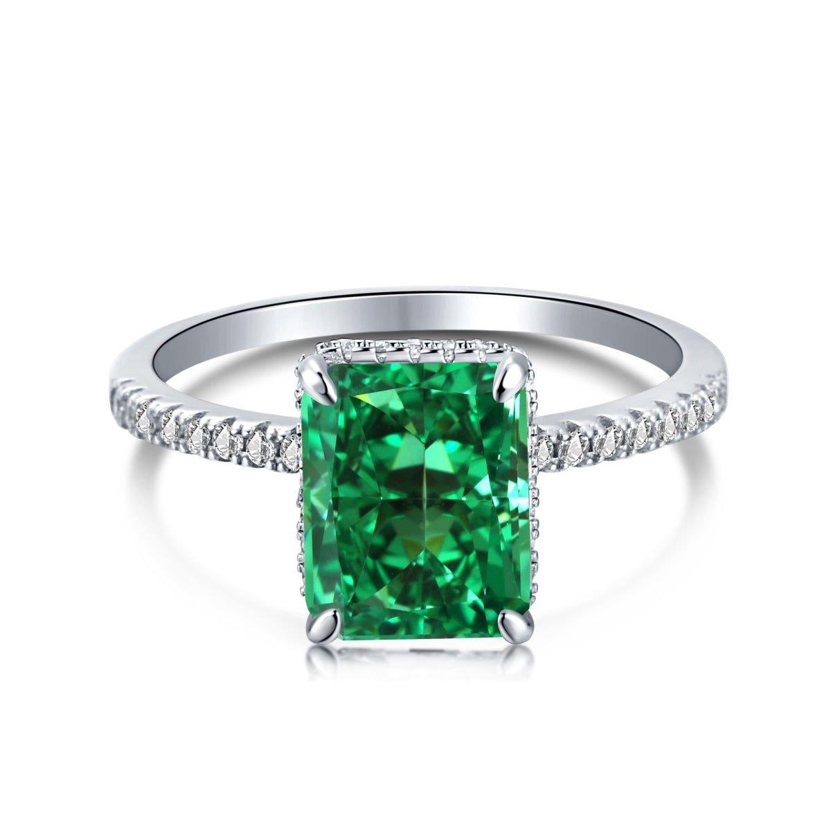 [RAFFINE]4.0 Carat Luxurious Engagement Ring