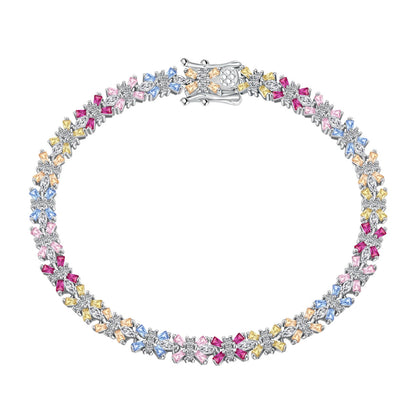 [RAFFINE]Radiant Colorful Emerald Cut Party Bracelet