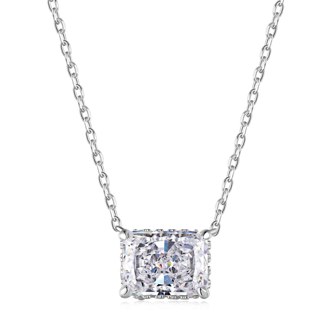 [RAFFINE]Luxurious Square Shape Colorful Necalack