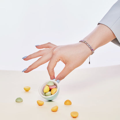 [RAFFINE]Dazzling Unique Multi Shape Daily Bracelet