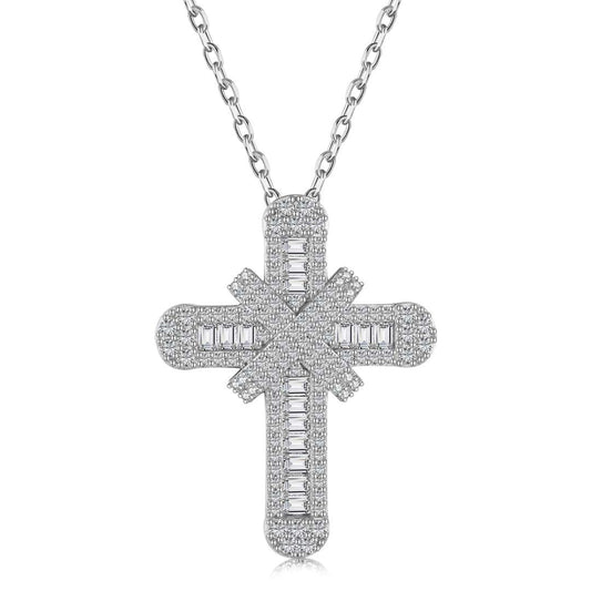 [RAFFINE]Gypsophila With Dimonds Necklace