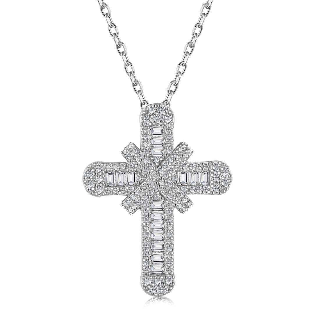 [RAFFINE]Gypsophila With Dimonds Necklace