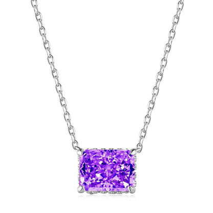 [RAFFINE]Luxurious Square Shape Colorful Necalack