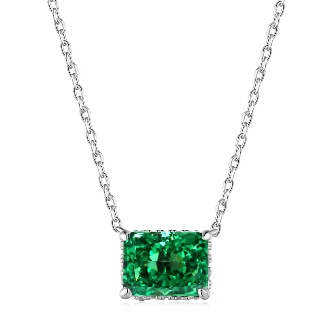 [RAFFINE]Luxurious Square Shape Colorful Necalack