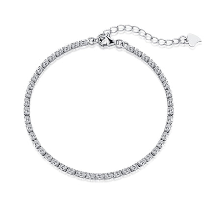 [RAFFINE]Elegant Emerald Cut Daily Bracelet