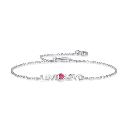 [RAFFINE]Romantic Heart Shape Lover Bracelet
