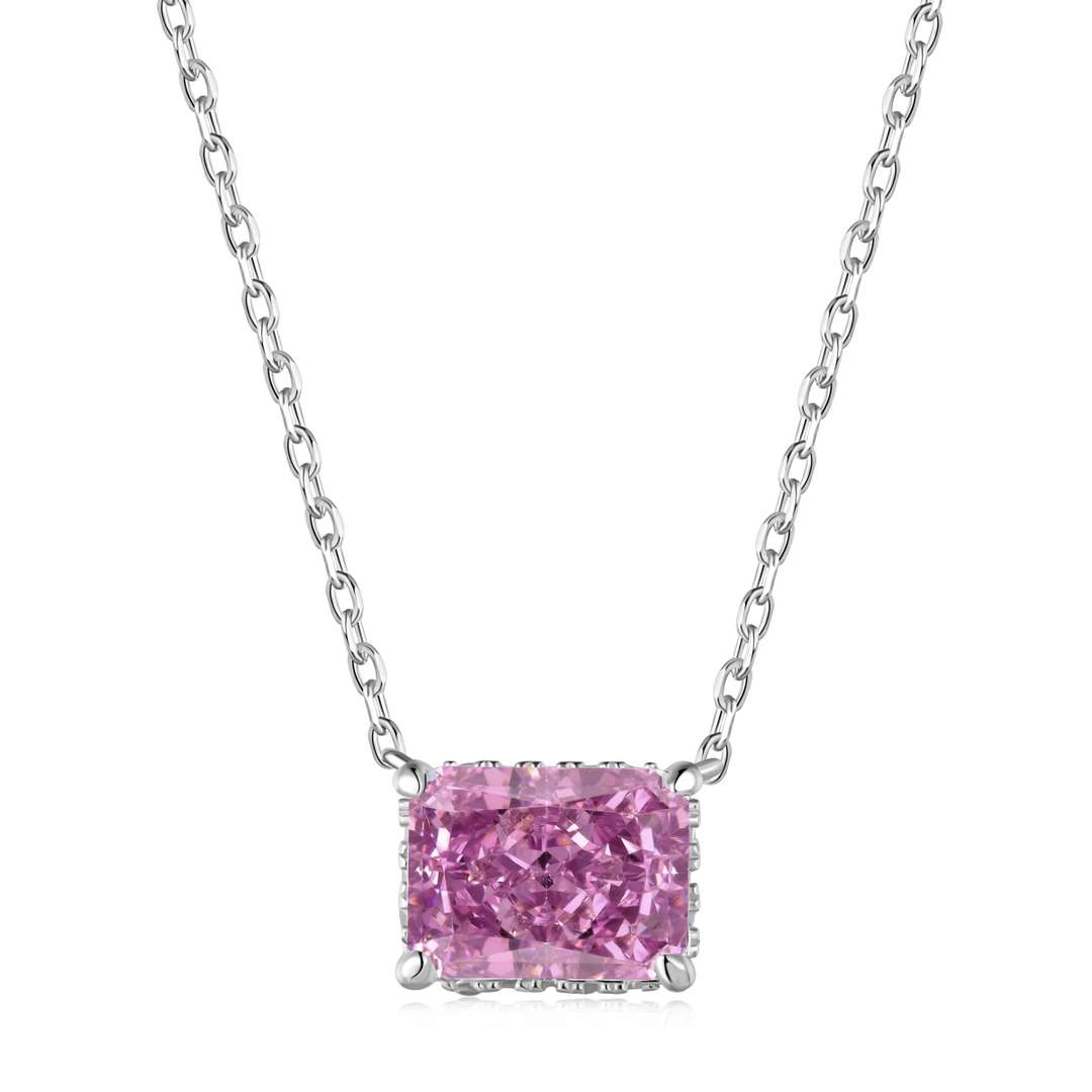 [RAFFINE]Luxurious Square Shape Colorful Necalack