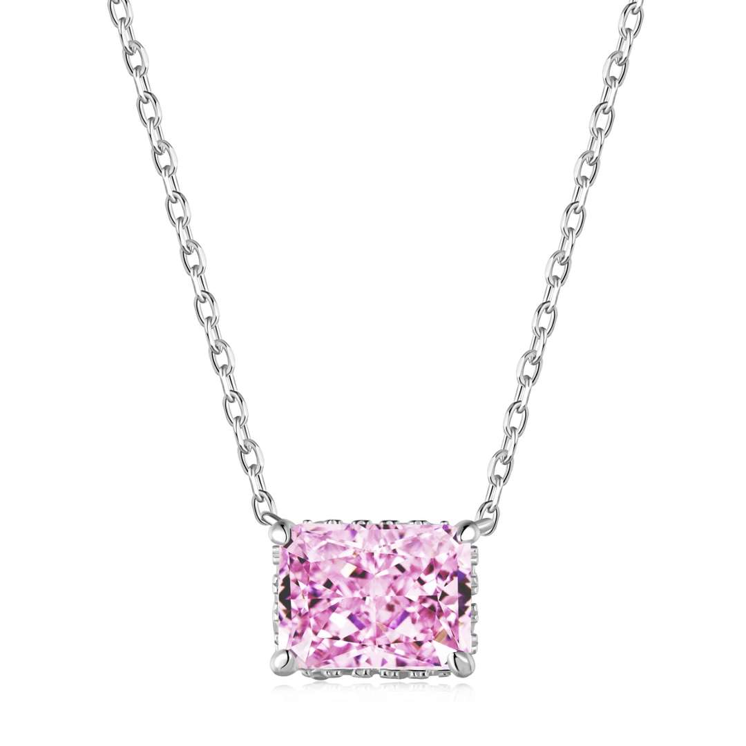 [RAFFINE]Luxurious Square Shape Colorful Necalack