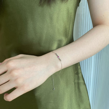 [RAFFINE]Romantic Heart Shape Lover Bracelet