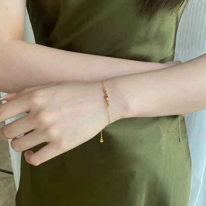 [RAFFINE]Romantic Heart Shape Lover Bracelet