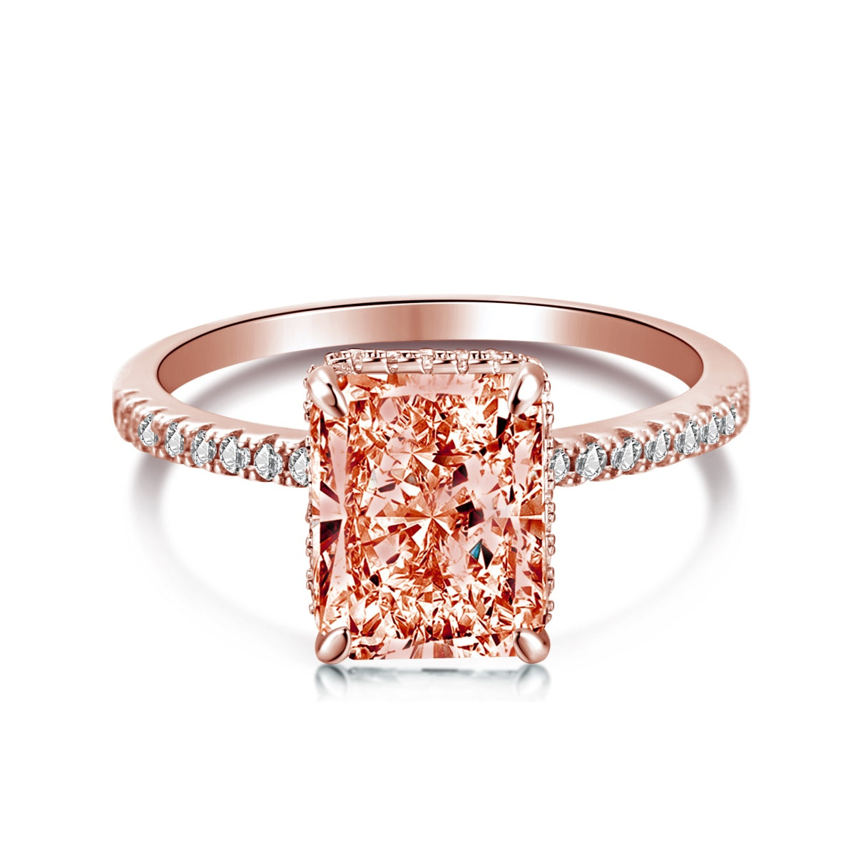 [RAFFINE]4.0 Carat Luxurious Engagement Ring