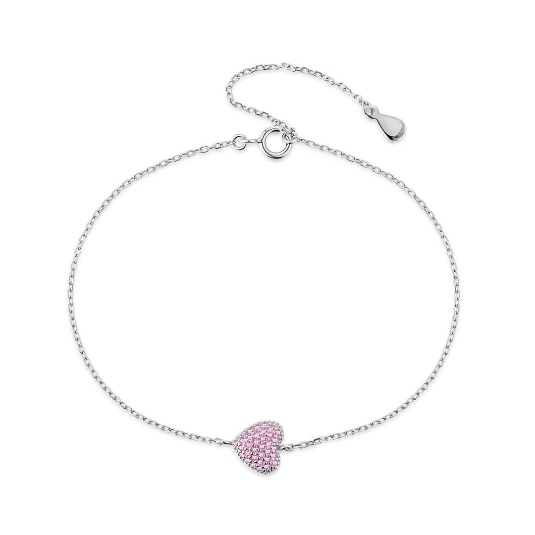 [RAFFINE]Heart-Shaped Gentle and Versatile Bracelet
