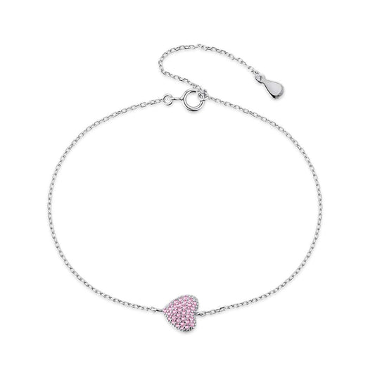[RAFFINE]Heart-Shaped Gentle and Versatile Bracelet