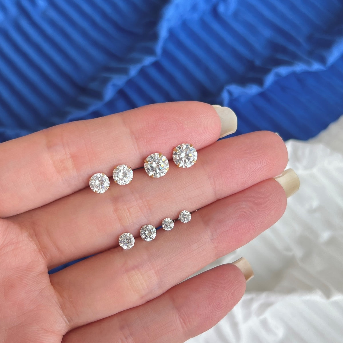[RAFFINE]Unique U-Shaped Ear Bone Earrings