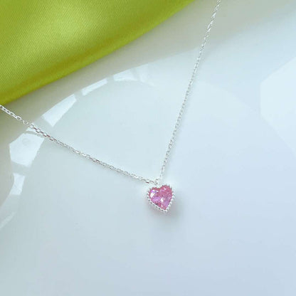 [RAFFINE]Ornate Heart Shape Necklace