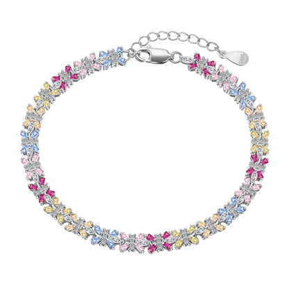 [RAFFINE]Radiant Colorful Emerald Cut Party Bracelet
