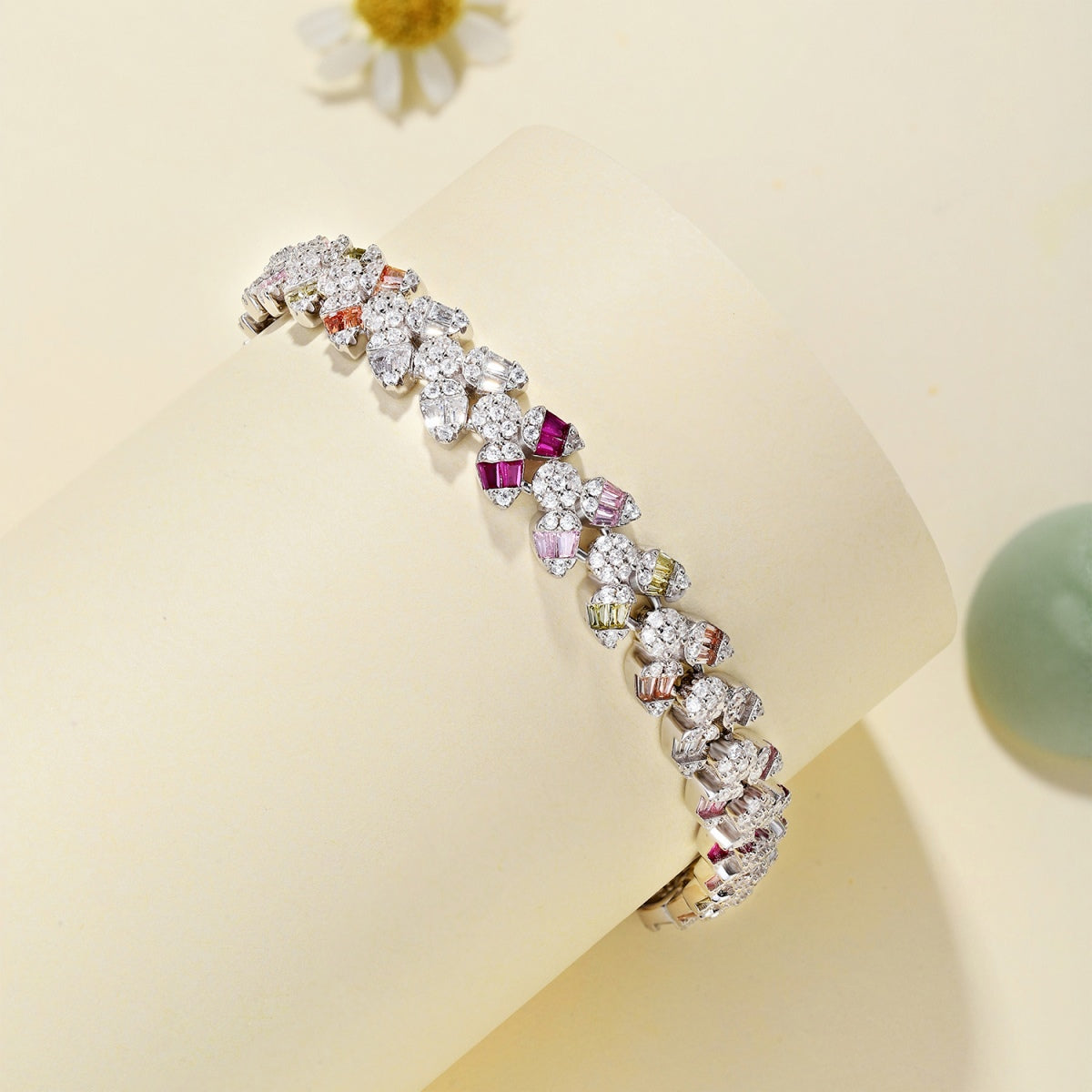 [RAFFINE]Dainty Exquisite Flower Shape Daily Bracelet