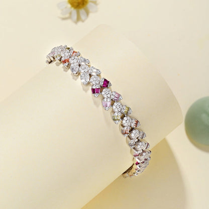 [RAFFINE]Dainty Exquisite Flower Shape Daily Bracelet