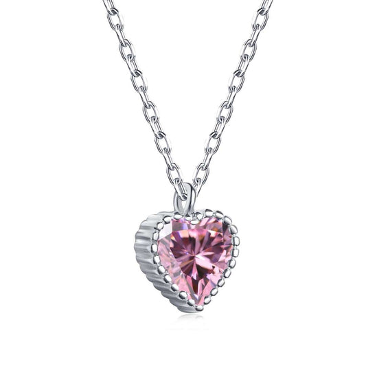 [RAFFINE]Ornate Heart Shape Necklace