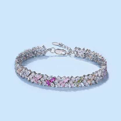 [RAFFINE]Dazzling Unique Multi Shape Daily Bracelet