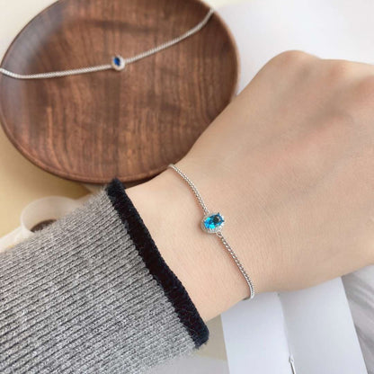 [RAFFINE]Exquisite Oval Shape Bracelet