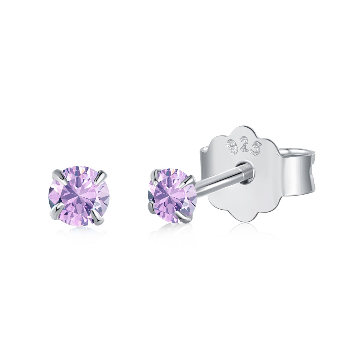 [RAFFINE]Delicate Solitaire Earrings
