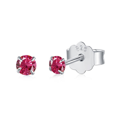 [RAFFINE]Delicate Solitaire Earrings