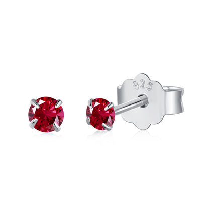 [RAFFINE]Delicate Solitaire Earrings