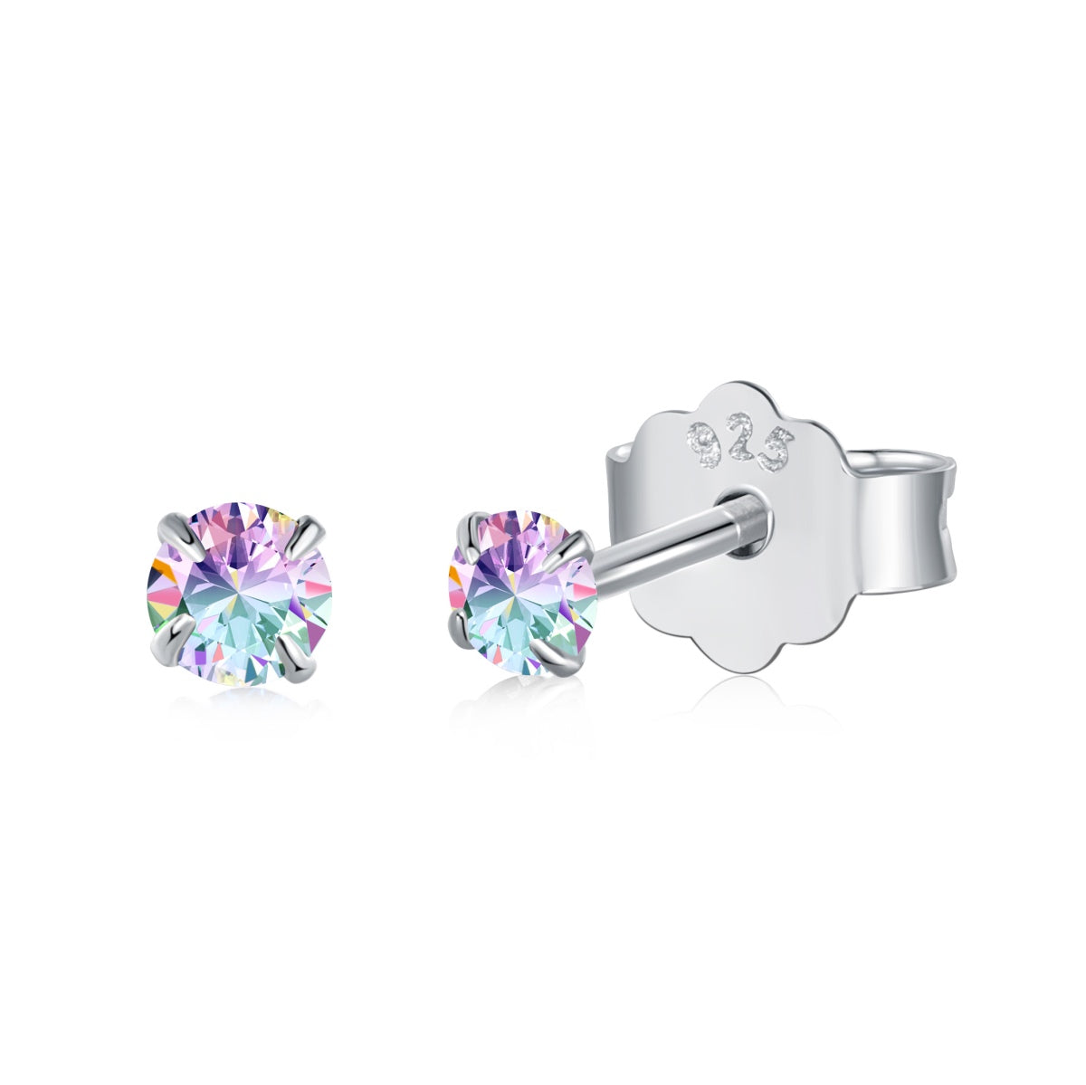 [RAFFINE]Delicate Solitaire Earrings
