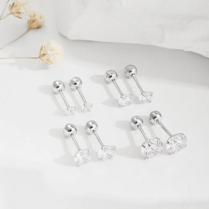 [RAFFINE]Unique U-Shaped Ear Bone Earrings