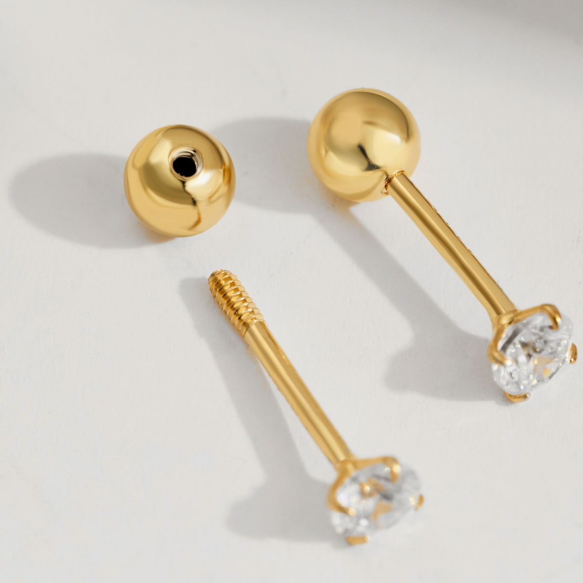 [RAFFINE]Unique U-Shaped Ear Bone Earrings