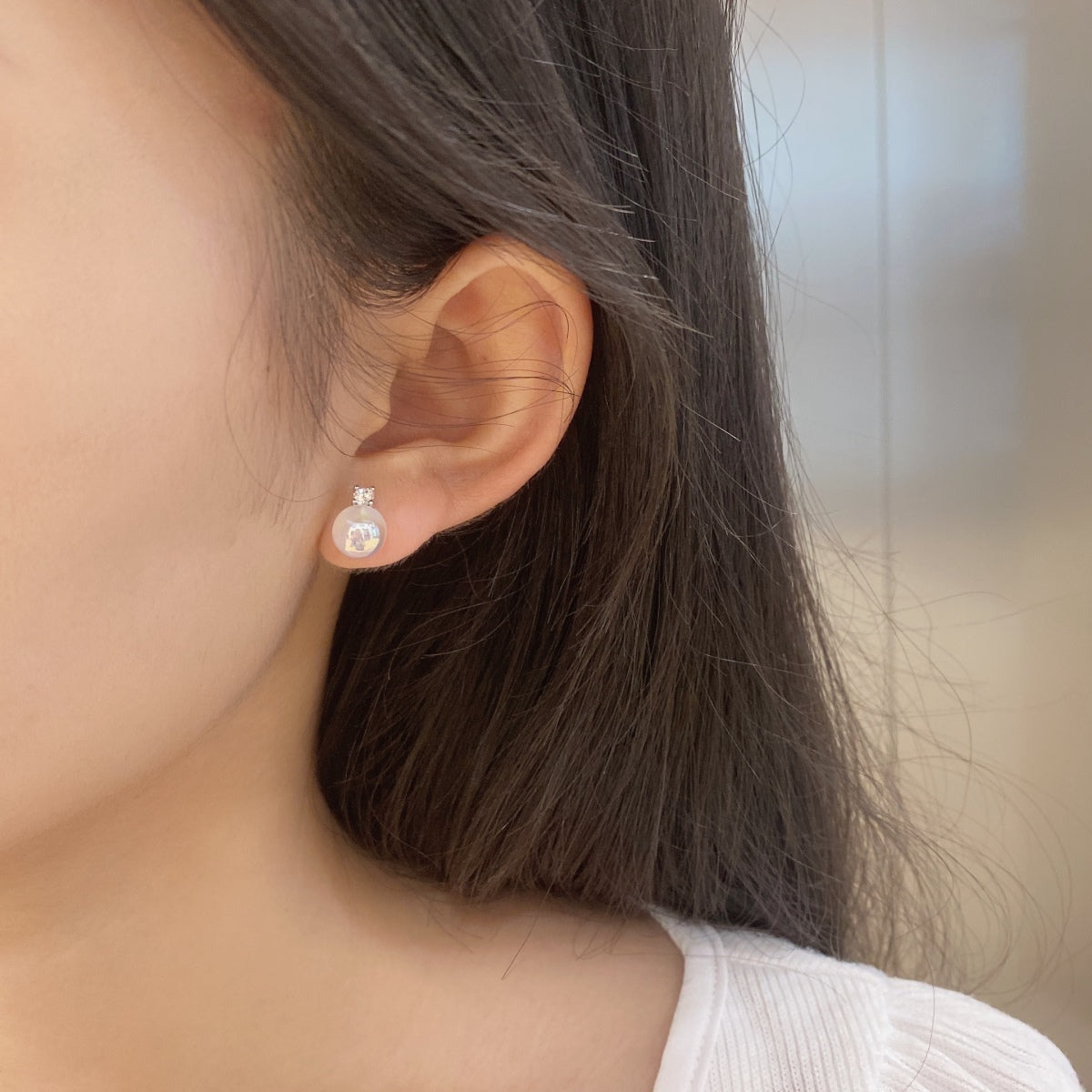 [RAFFINE]Symphony Mermaid Pearl Earrings