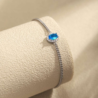 [RAFFINE]Exquisite Oval Shape Bracelet