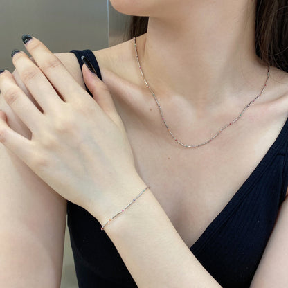 [RAFFINE]Unique Colorful Daily Bracelet